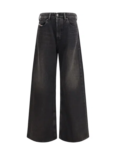 Diesel Women 1996 D-sire Relaxed Jeans In Black