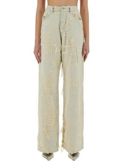 Diesel Relaxed Jeans 1996 D-sire White Women In Denim