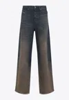 Diesel 1996 D-sire Jeans In Medium Blue With Faded Effect Women In Blue