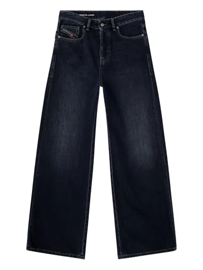 Diesel 1996 D-sire Shaded Five-pockets Jeans In Blue