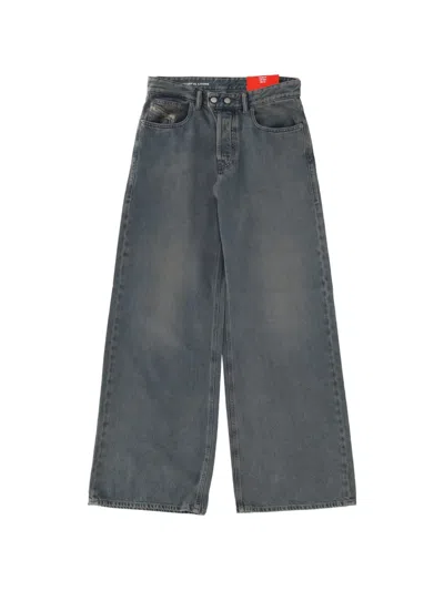 Diesel 1996 D-sire Wide-leg Denim Jeans In Blue