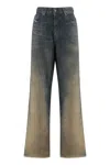 Diesel 1996 D-sire Jeans In Medium Blue With Faded Effect Women