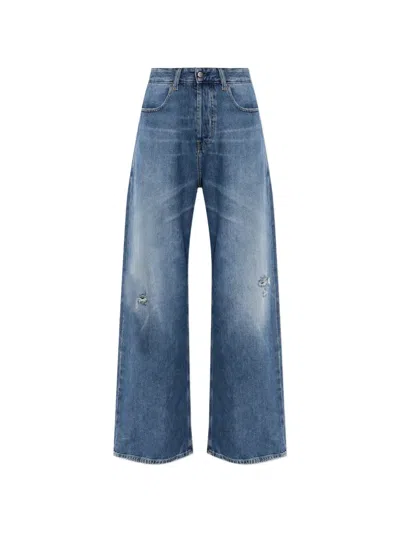 Diesel 1996 D-sire Distressed Jeans In Blue