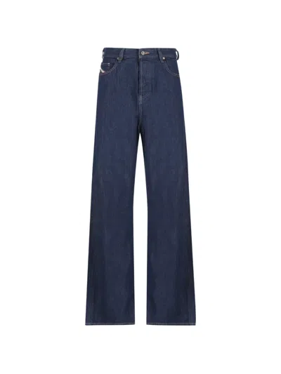 Diesel 1996 D-sire Relaxed-fit Jeans In Blue