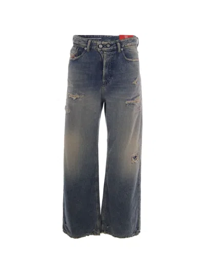 Diesel 1996 Wide-leg Jeans In Blue