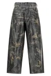 Diesel 1997 D-enim Muc Fsh1 Casual Trousers In Black