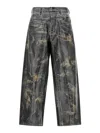 Diesel 1997 D-enim Muc Fsh1 Casual Trousers In Gray