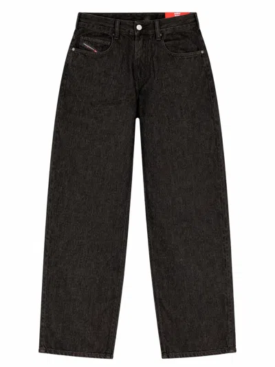 Diesel 1997 D-enim-m Relaxed Fit Jeans In Black