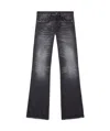 Diesel 1998 D-buck 09l50 Bootcut Jeans In Black