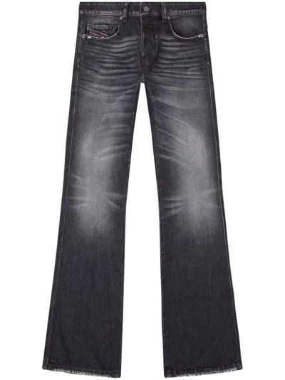 Diesel 1998 D-buck 09l50 Bootcut Jeans In Black