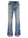 Diesel '1998 D-buck 0cmbm' Denim Trousers In Blue