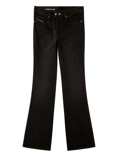 Diesel 1998 D-buck Bootcut Jeans In Black