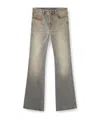 Diesel Gray Bootcut 1998 D-buck 09l37 Jeans In Light Gray