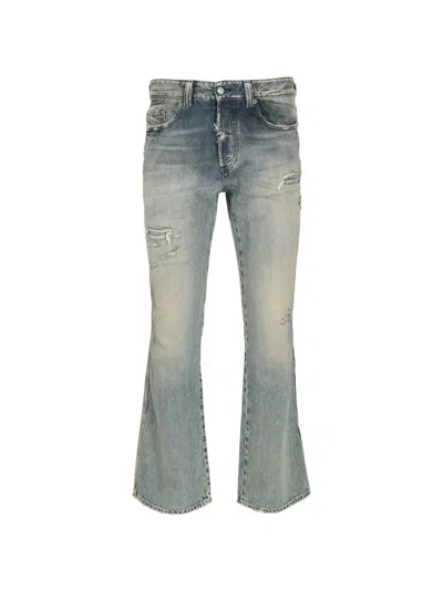 Diesel 1998 D-buck L.32 Bootcut Fit Jeans In Denim In Blue