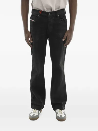 Diesel 1998 Slim-fit D-buck Bootcut Jeans In Black