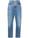 Diesel Straight Jeans In Blue