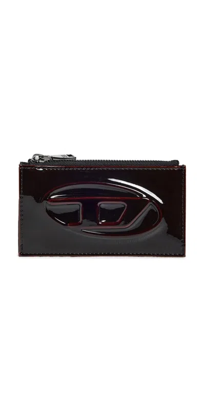 Diesel 1dr 2.0 Card Holder Iii Wallet 613 - Burgundy/red