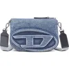 Diesel ® 1dr 2.0 Logo Denim Crossbody Bag