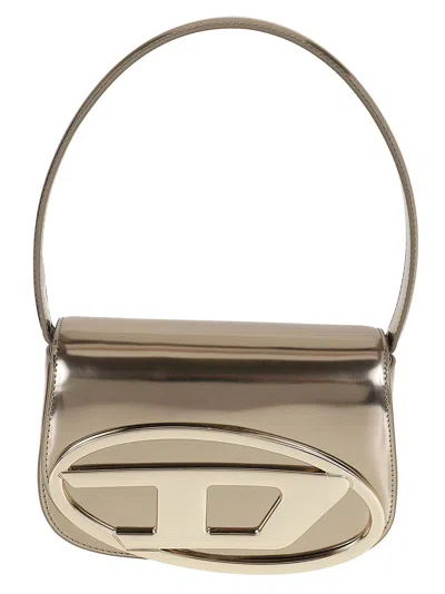 Diesel Metallic Cross Body Bag In Multi