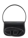 Diesel Xs 1dr Smooth Leather Top Handle Bag In Black