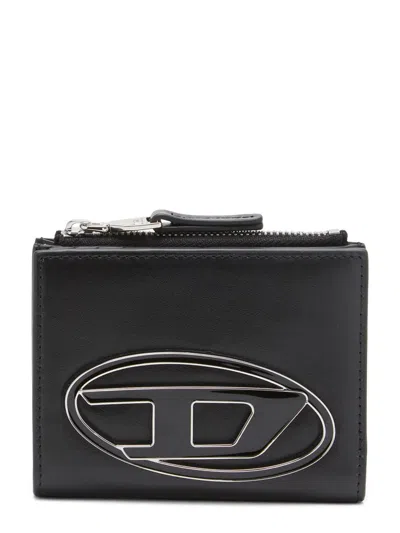 Diesel 1dr Bi Fold Zip Ii Wallet In Black