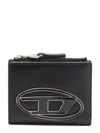 Diesel 1dr Bi Fold Zip Ii Wallet In Black