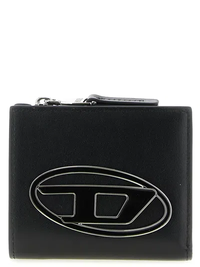 Diesel '1dr Bi Fold Zip L' Wallet In White