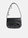 Diesel Structured Black Shoulder Bag With Removable Charms
