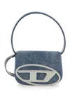 Diesel Rounded Silhouette 1dr Shoulder Bag In Blue
