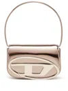 Diesel 1dr Bronze Shoulder Bag In Faux Leather In Brown
