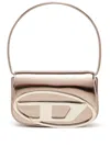 Diesel Metallic Cross Body Bag In Brown