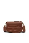 Diesel 1dr-camera Bag In Pull-up Leather In Brown