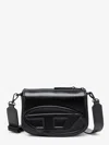 Diesel 1dr Camera Bag Leather Crossbody Bag In Black