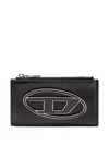 Diesel 1dr Card Holder In Black