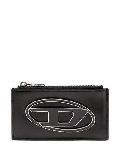 Diesel 1dr Card Holder In Black