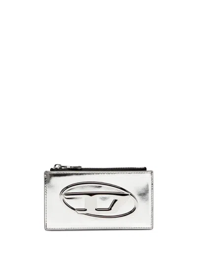 Diesel "1dr Card Holder Iii" Card Holder In Metallic