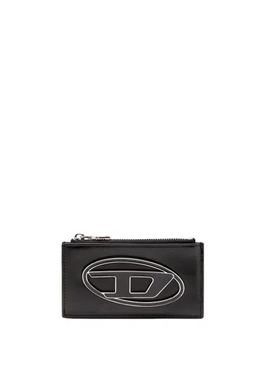 Diesel 1dr Card Holder Iii Woman Black