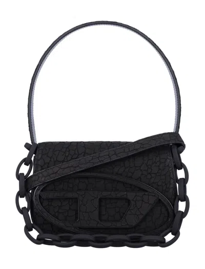 Diesel 1dr Chain Bag In Black