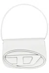 Diesel Women 1dr Leather Shoulder Bag In White