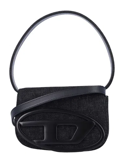Diesel Chain Strap Shoulder Bag Insert In Black