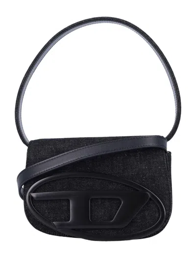Diesel 1dr Denim Shoulder Bag