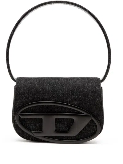 DIESEL DIESEL 1DR DENIM SHOULDER BAG