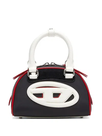 Diesel 1dr Dome-colour-block Mini Bowling Bag In Multi