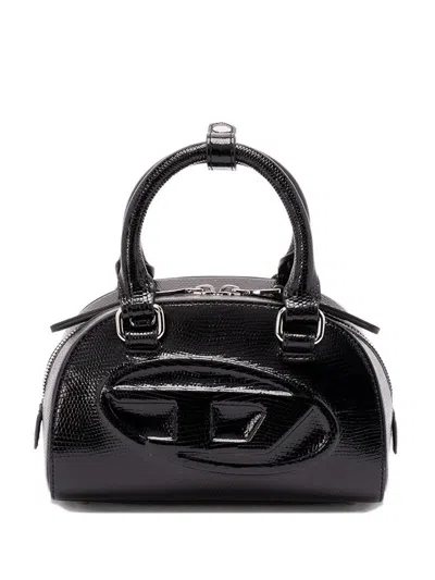Diesel "1dr Dome" Crossbody Bag Bags In Black