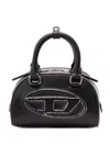 Diesel 1dr 2.0 Shoulder Bag In Black Polyester In Black