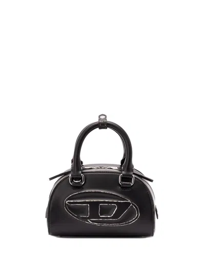 Diesel `1dr Dome Crossbody` Crossbody Bag In Black