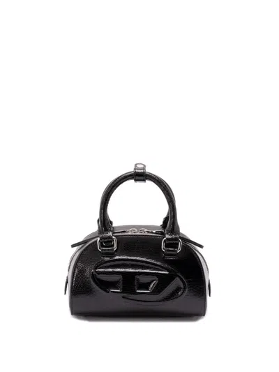 Diesel `1dr Dome Crossbody` Crossbody Bag In Black