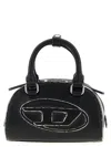 Diesel 1dr Dome Hand Bags Black In Black