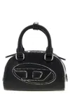 Diesel 1dr Dome Hand Bags Black In Black