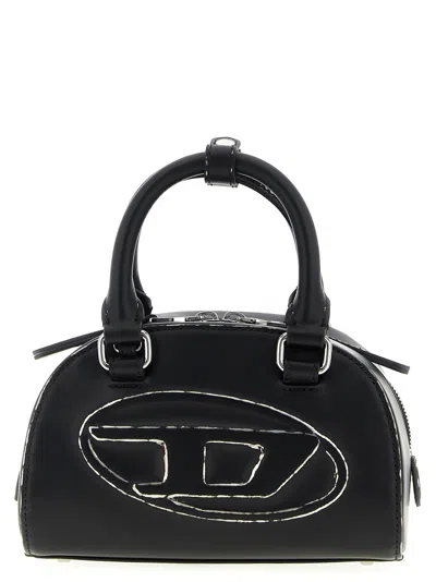 Diesel 1dr Dome Hand Bags Black